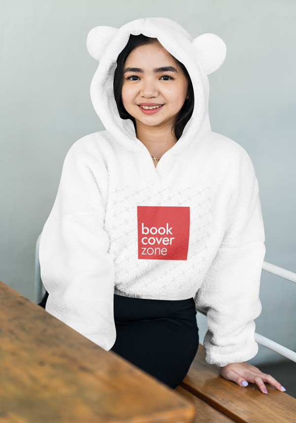 Hoodie with Round Ear Mockup