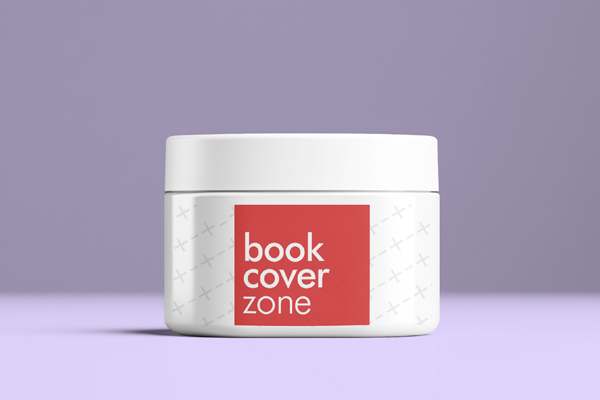 White Clean Cosmetic Makeup Container Mockup