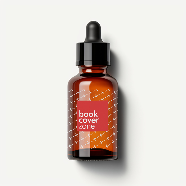 Single Glass Dropper Bottle Mockup