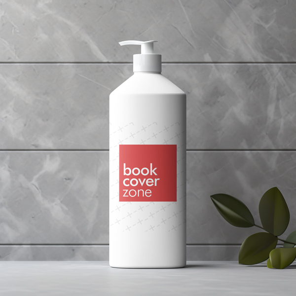 Shampoo and Conditioner Bottle Label Mockup