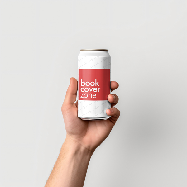 Beer Can Label Mockup in Hand