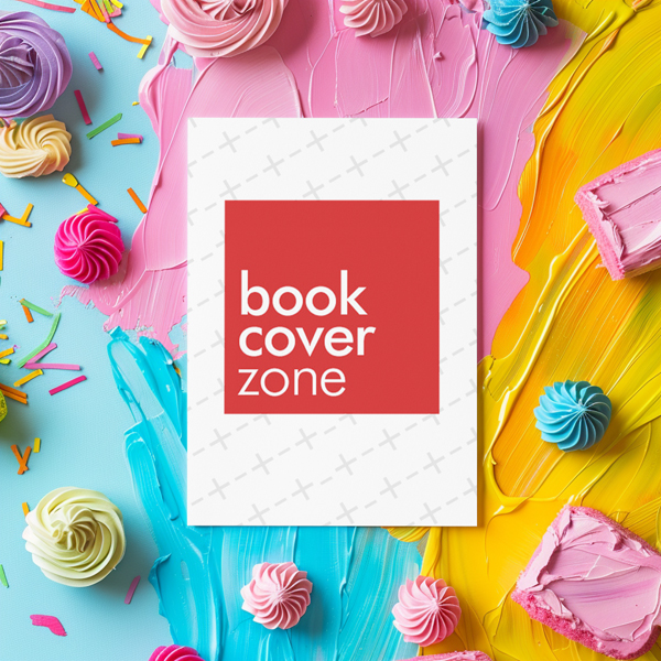 Kids Birthday Party Invitation Card Mockup