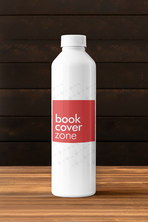 Label Mockup Generator for White Plastic Container