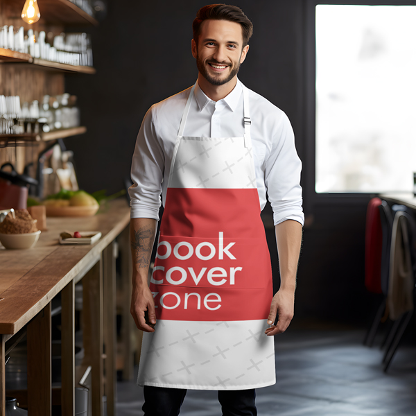 Male Chef Kitchen Apron Mockup