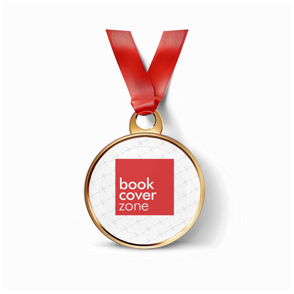 Medal Mockup with Red Ribbon