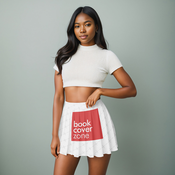 Mini Skirt Mockup Generator Featuring Black Woman