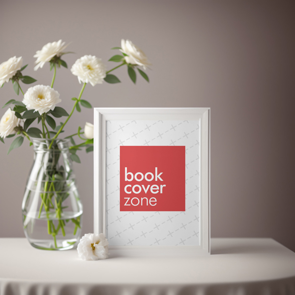 Minimalistic Wedding Photo Frame Mockup