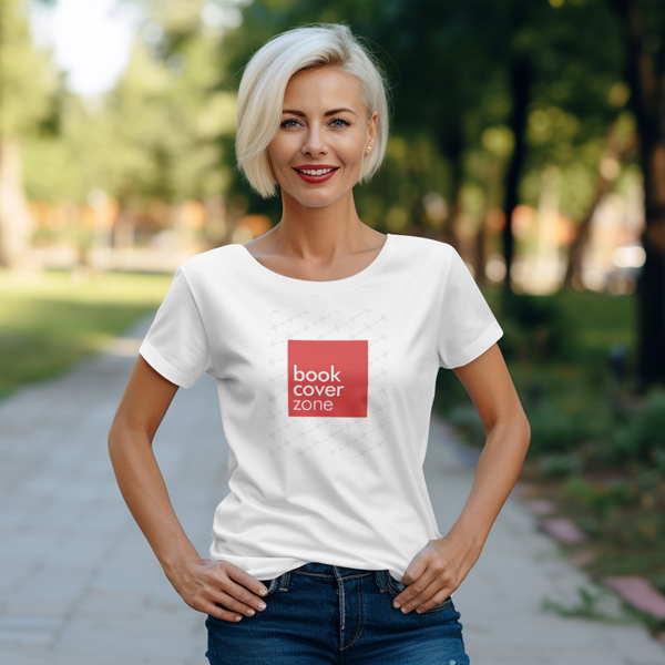 Modern T-Shirt Mockup Generator for Middle-Aged Women