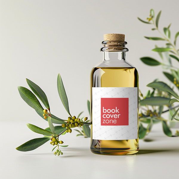 Olive Oil Bottle Label Mockup