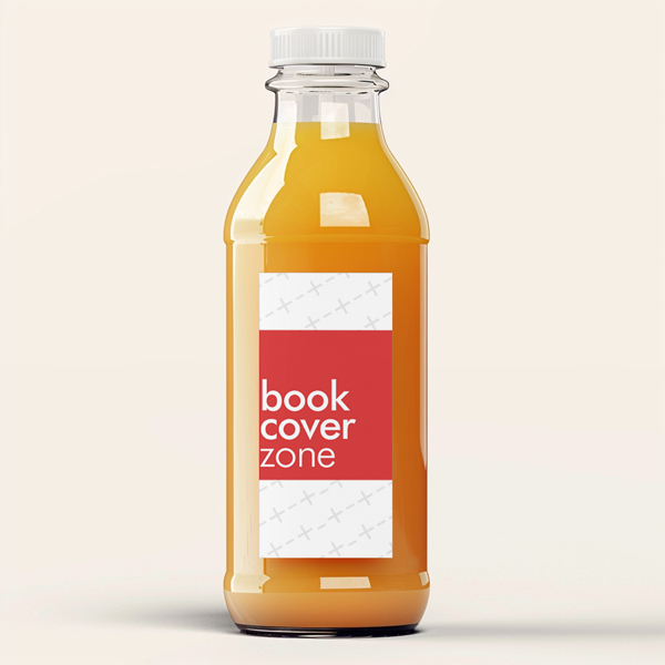 Orange Juice Bottle Label Mockup
