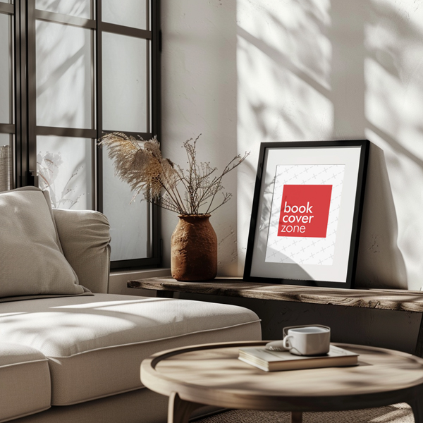 Modern Home Interior Painting and Photography Frame Mockup