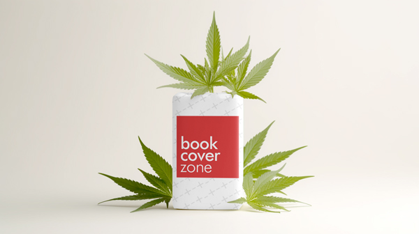 Professional Cannabis Product Box Label Mockup