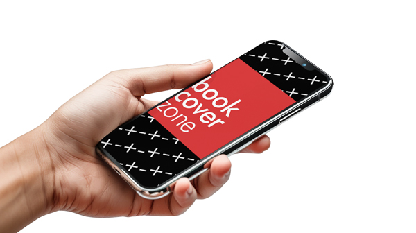 Realistic Hand Holding Smartphone Mockup