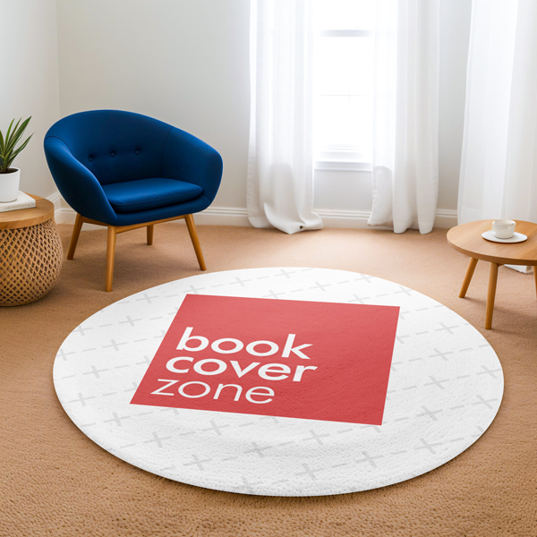 Round Carpet Mockup for Cozy Room
