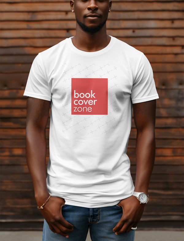 Round Collar T-Shirt Mockup