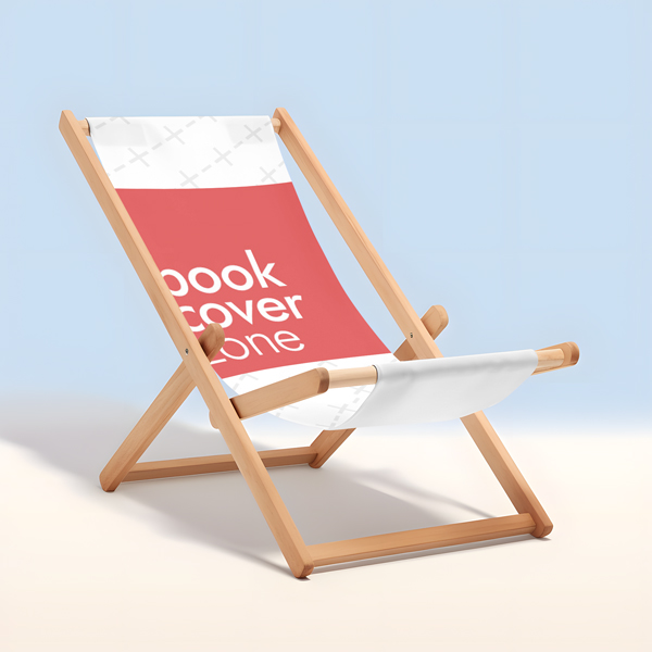 Side View Canvas Deck Chair Mockup