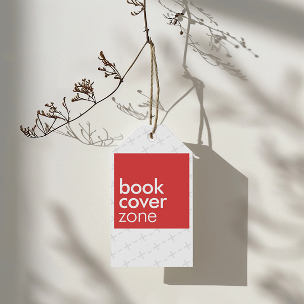 Single Tag Mockup in Beige Background