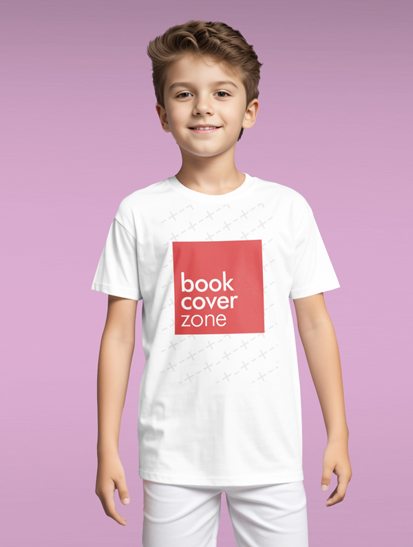 Smiling Kid T-Shirt Mockup