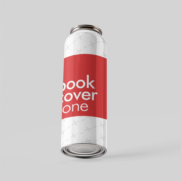 Aluminium Spray Can Mockup