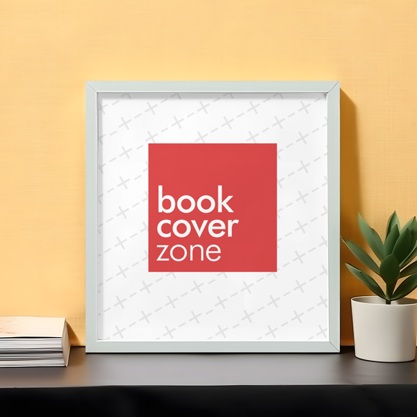 Square Sized Poster Art Frame Mockup