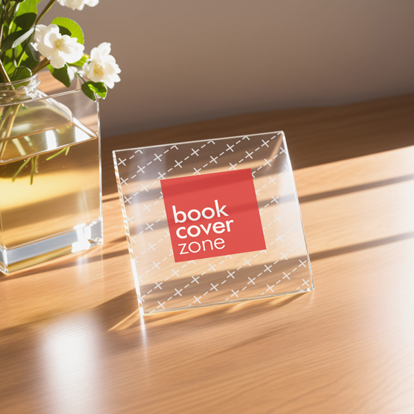 Sunlit Decorative Acrylic Glass Mockup Generator