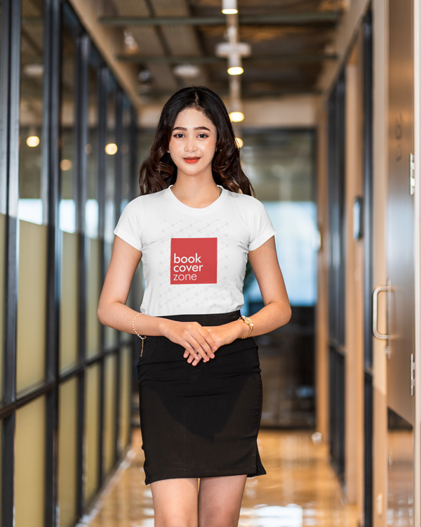 T-Shirt Mockup on Corporate Employee