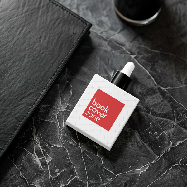 Men's After Shave Bottle Label Mockup