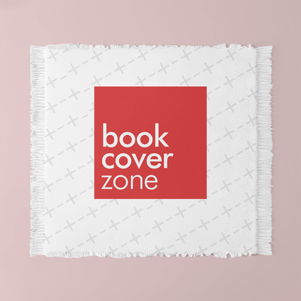 Top View Square Carpet Design Mockup
