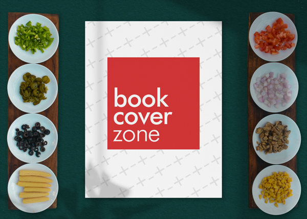 Top View Food Menu Mockup