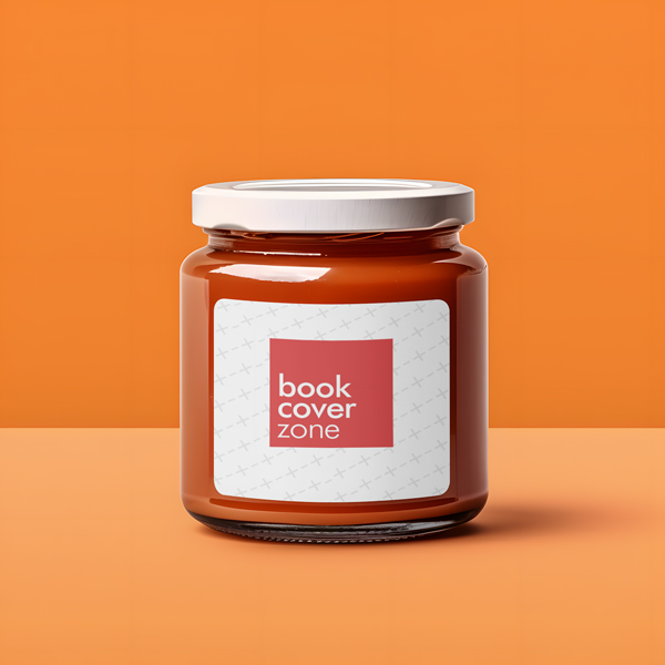 Transparent Glass Jar Label Mockup Generator