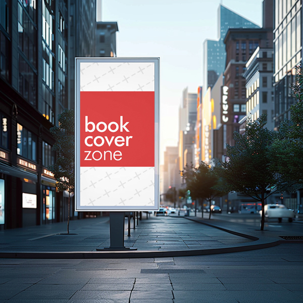 Urban Street Digital Billboard Mockup