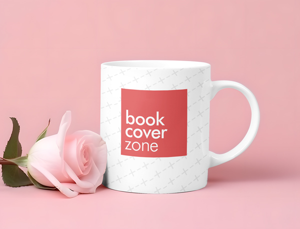 Valentine's Coffee Mug Mockup Generator with Roses