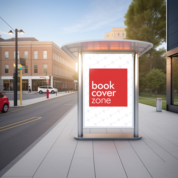 Vertical Street Billboard Mockup