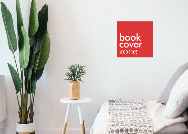 Wall Decal Mockup in Modern Living Room