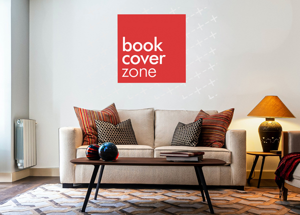 Wall Decal Mockup in Modern Living Room