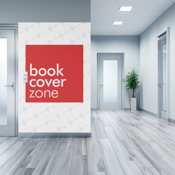 Modern Office Wall Design Mockup