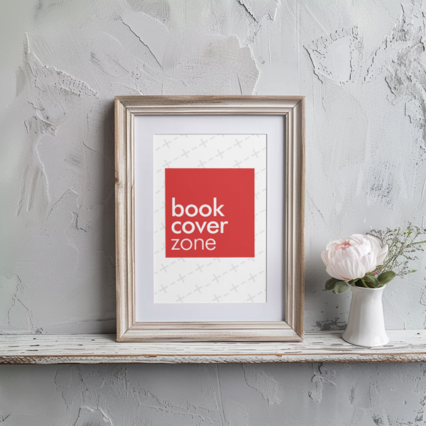 White Wooden Frame Mockup