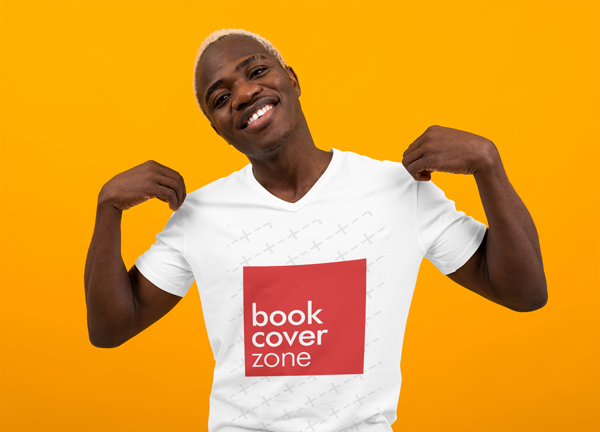 Man Showcasing T-Shirt