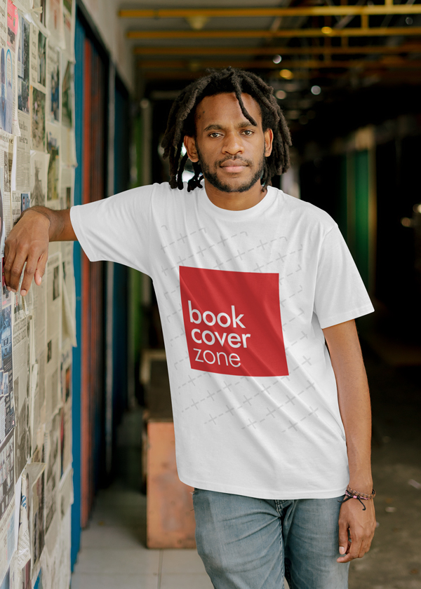 Stylish T-Shirt Mockup with Model