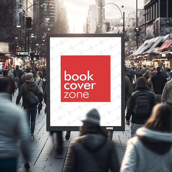 AI Mockup of a White Empty Billboard