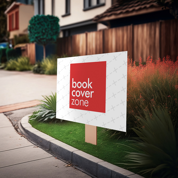 Mockup of a Blank Yard Sign