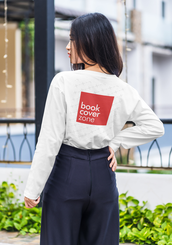 Long Sleeve Mockup Featuring a Woman