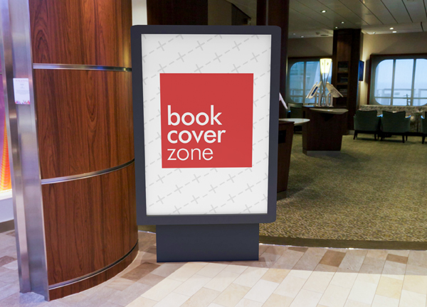 Billboard Mockup at Store Entrance