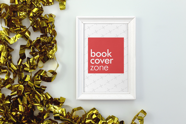 Blank White Picture Frame Mockup