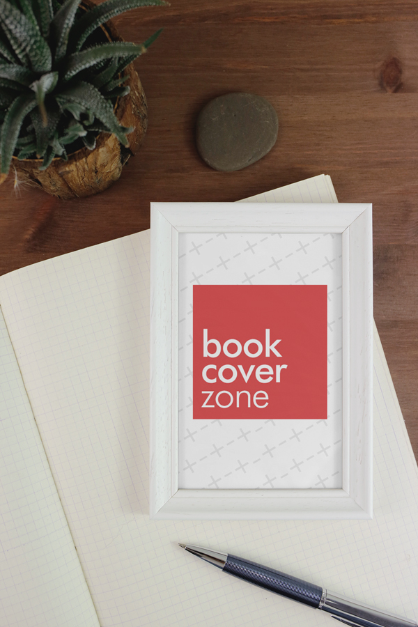 Blank White Picture Frame Mockup