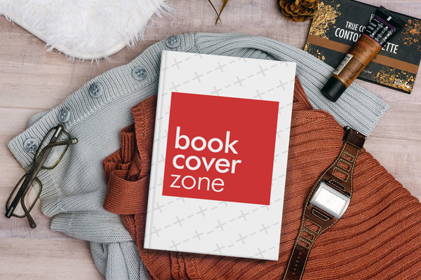 Book on Sweater Mockup