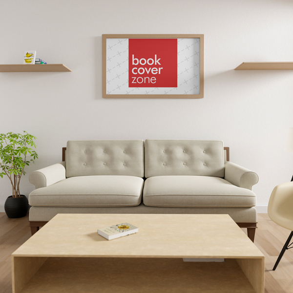 Canvas Living Room Mockup 5x8