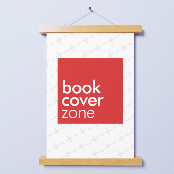 Canvas Mockup with Brown Borders