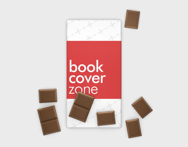 3D Chocolate Bar Packaging Mockup