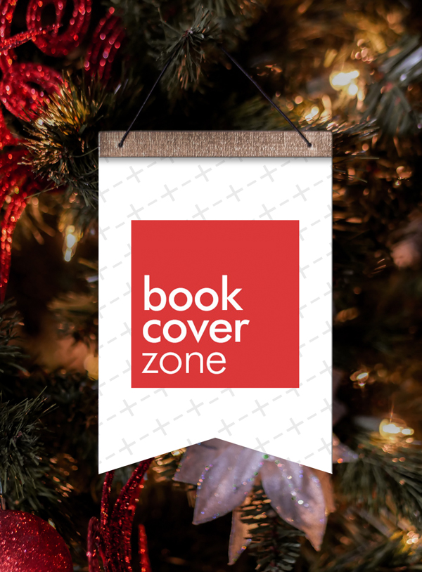 Christmas Pennant Flag Mockup